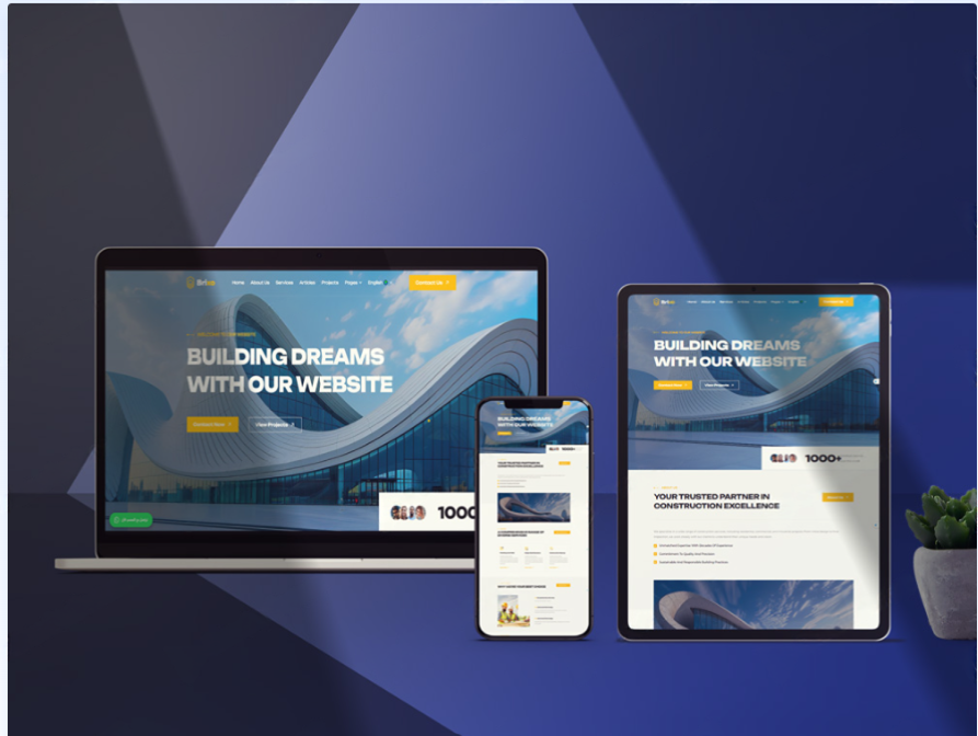 موقع لشركة هندسية